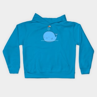 The Whale and the Snail Kids Hoodie